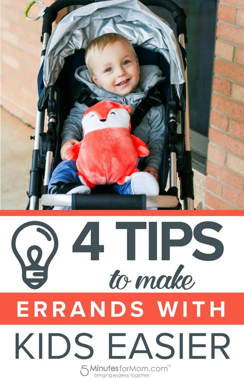 4 Tips To Make Errands with Kids Easier