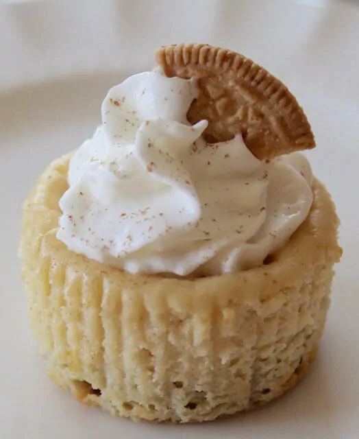 Cinnamon bun cupcake