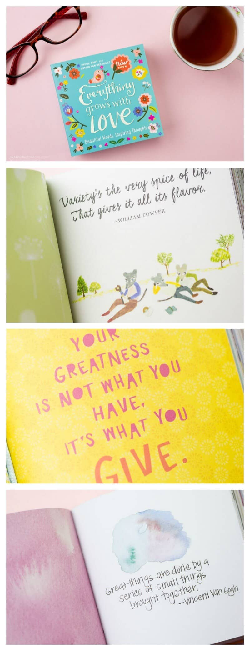 Everything Grows with Love - A Tiny Book to Give and to Treasure