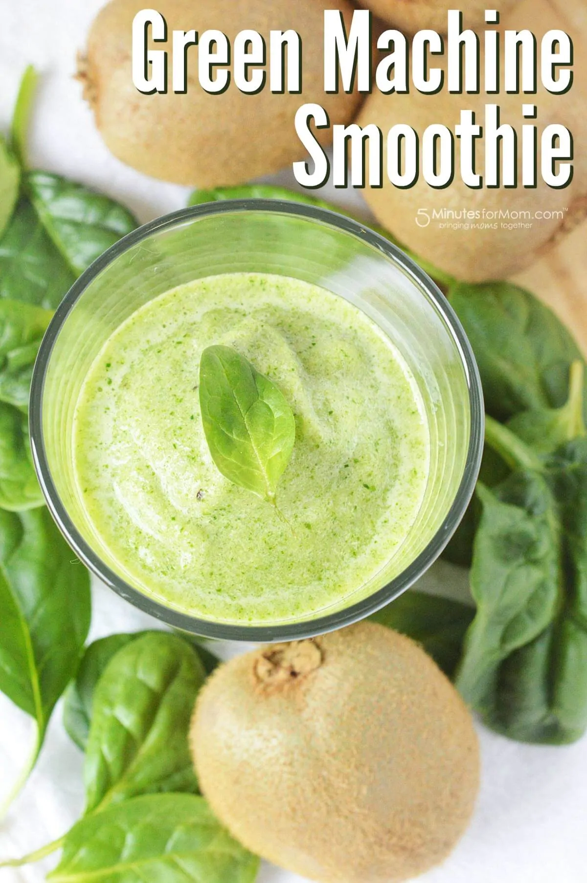 Green Machine Smoothie Recipe - Healthy Dairy-Free Smoothie