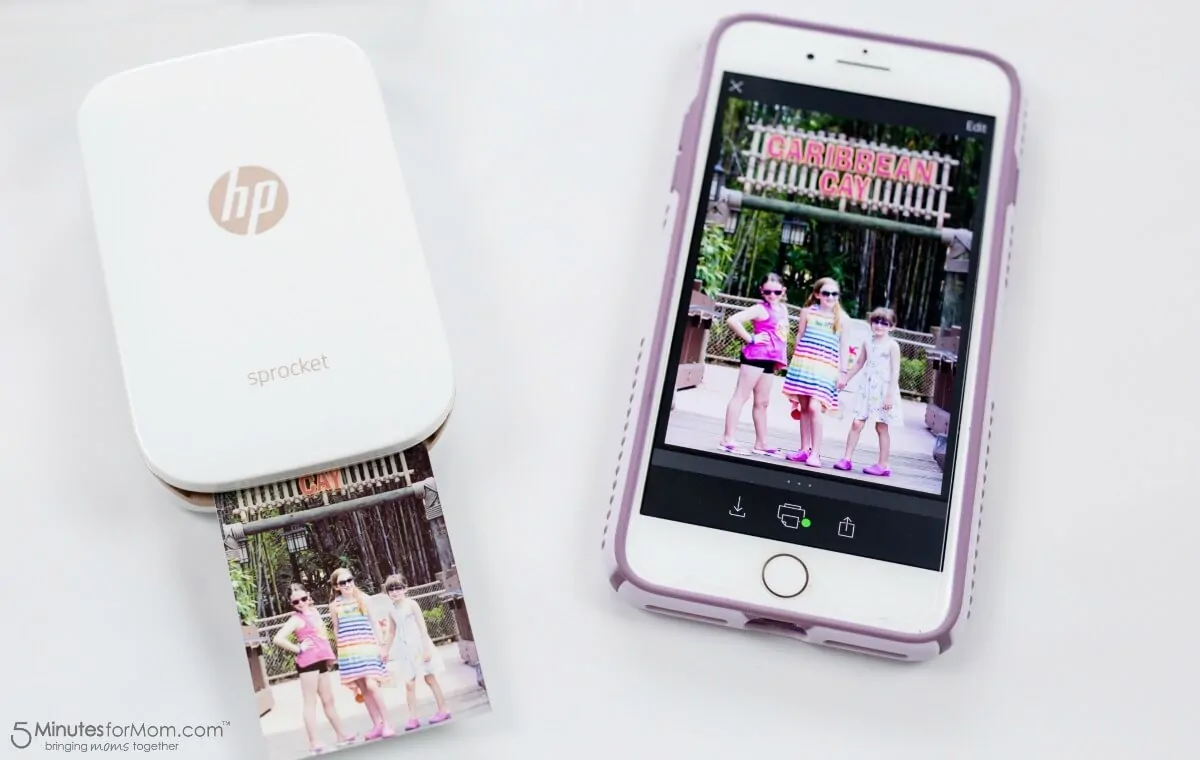 HP Sprocket - Printing a Photo