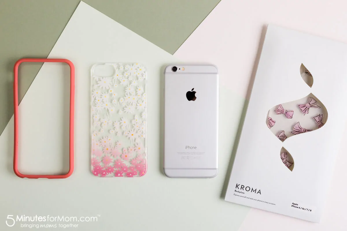 Kroma BPA Free iPhone Cases with Interchangeable Backplates