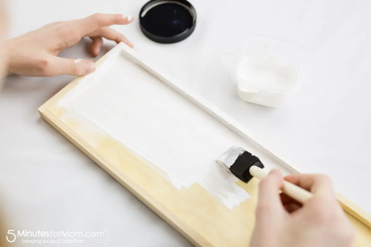 Painting Chalkboard Painting DIY Photo Collage Frame