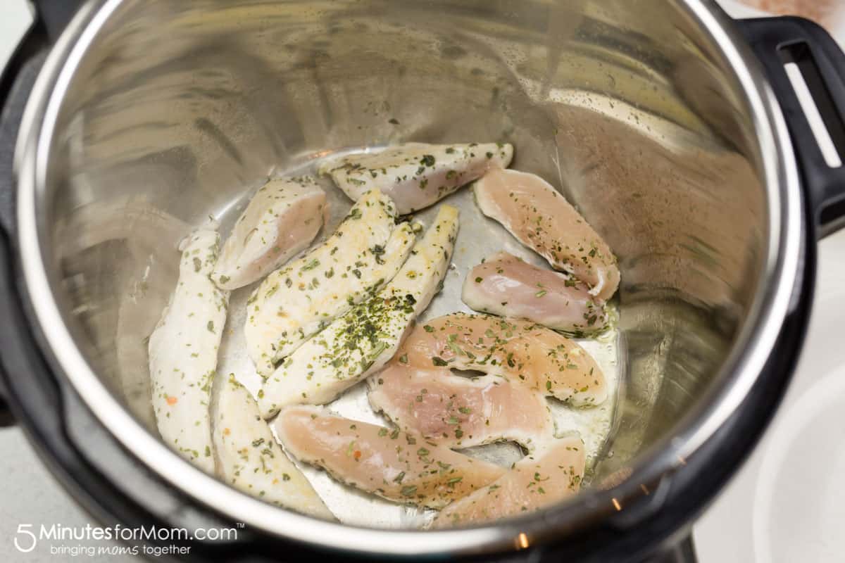 Instant Pot Dijon Chicken Risotto Recipe