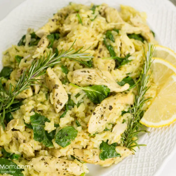 Instant Pot Dijon Chicken Risotto Recipe