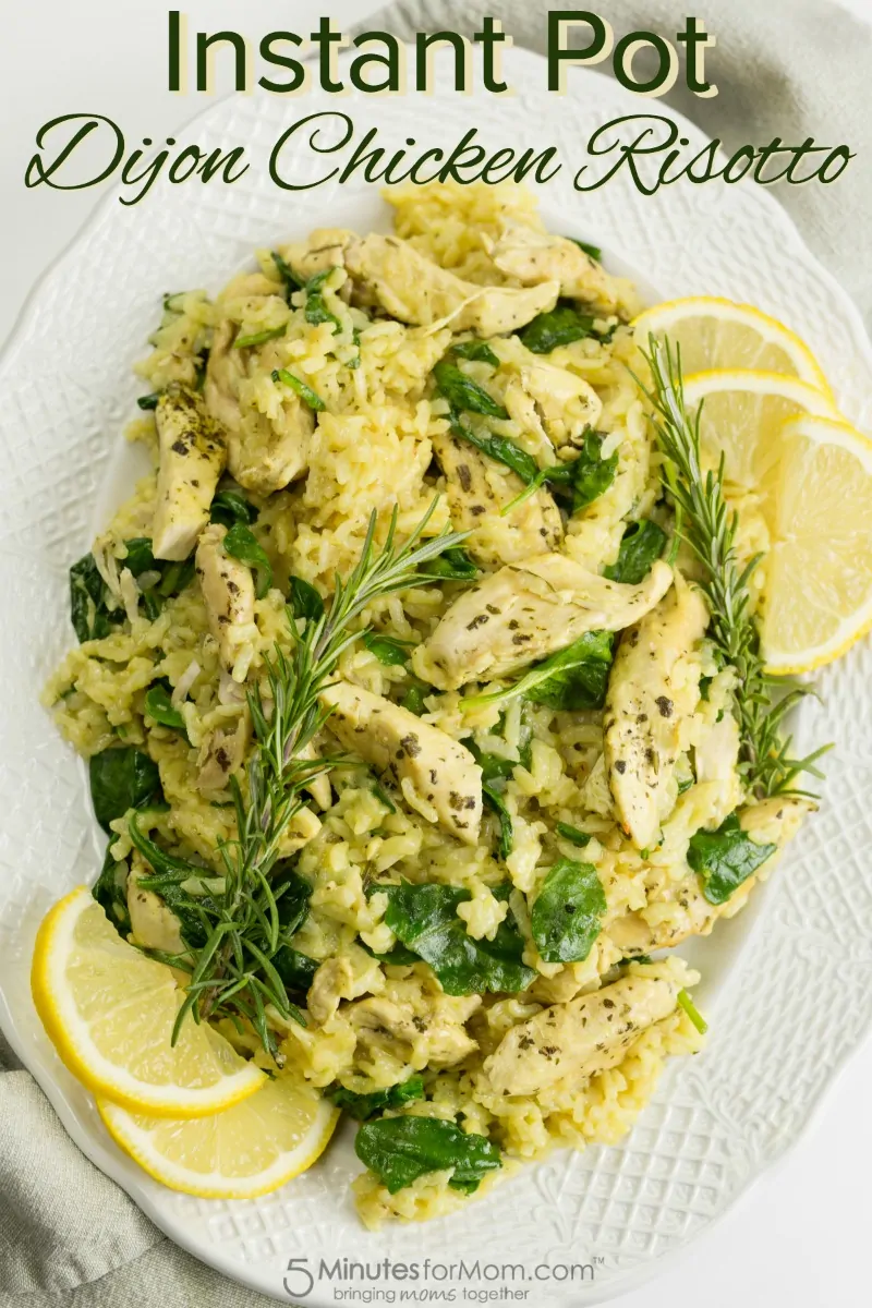 Instant Pot Dijon Chicken Risotto