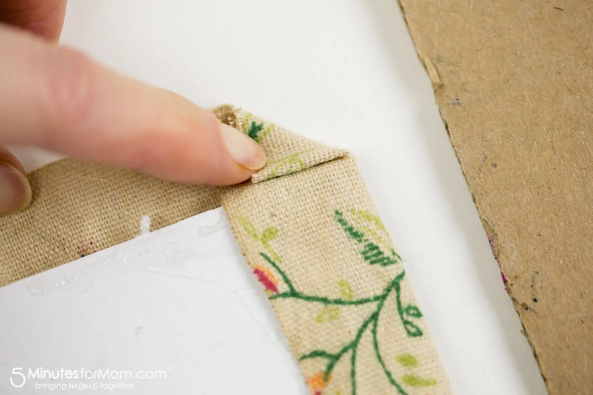 making a DIY journal cover