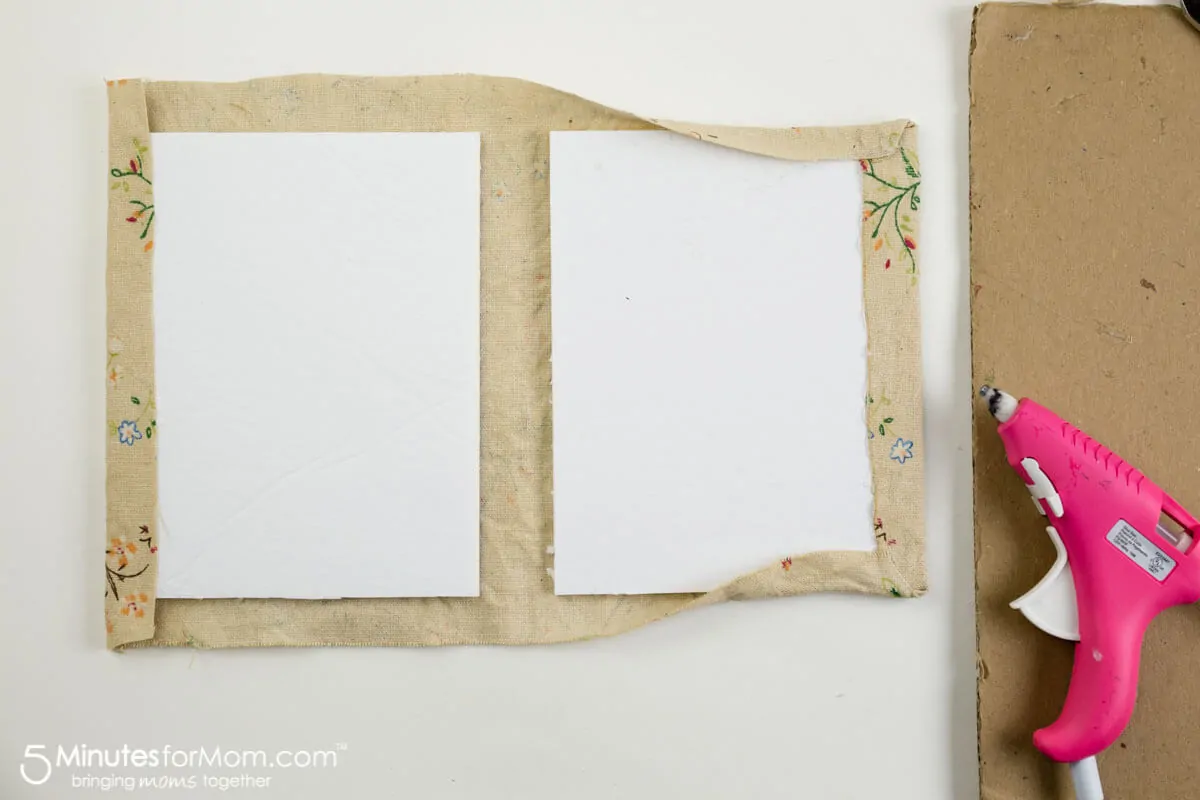 How to make a handmade tea or coffee stained journal - step by step DIY tutorial