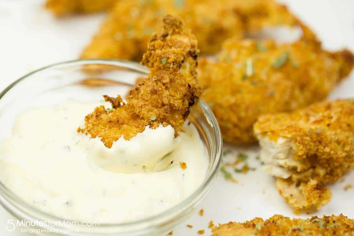 Making homemade chicken tenders in an air fryer gives you the healthiest, c...