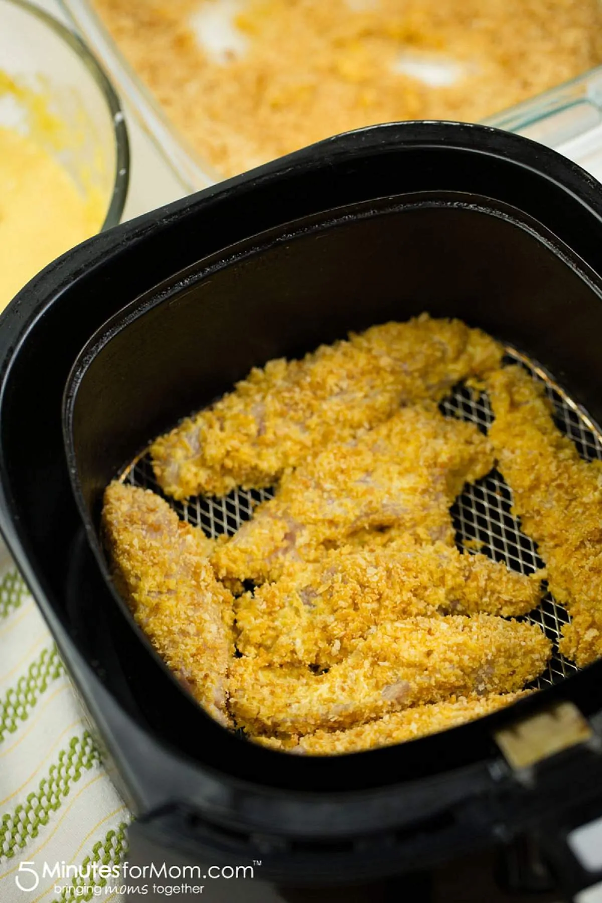 Crispy Homemade Air Fryer Chicken Tenders