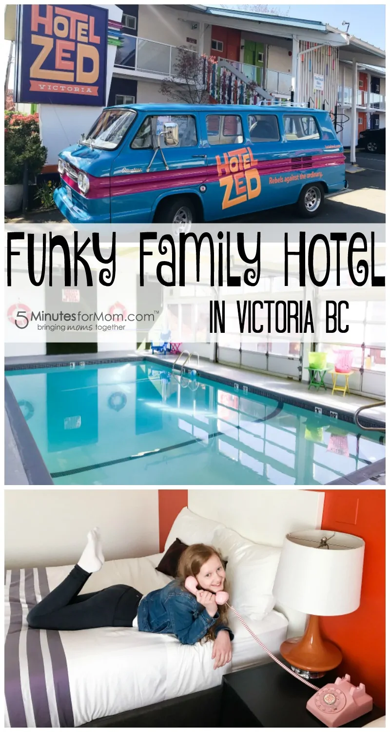 Hotel ZED Victoria BC family friendly hotel