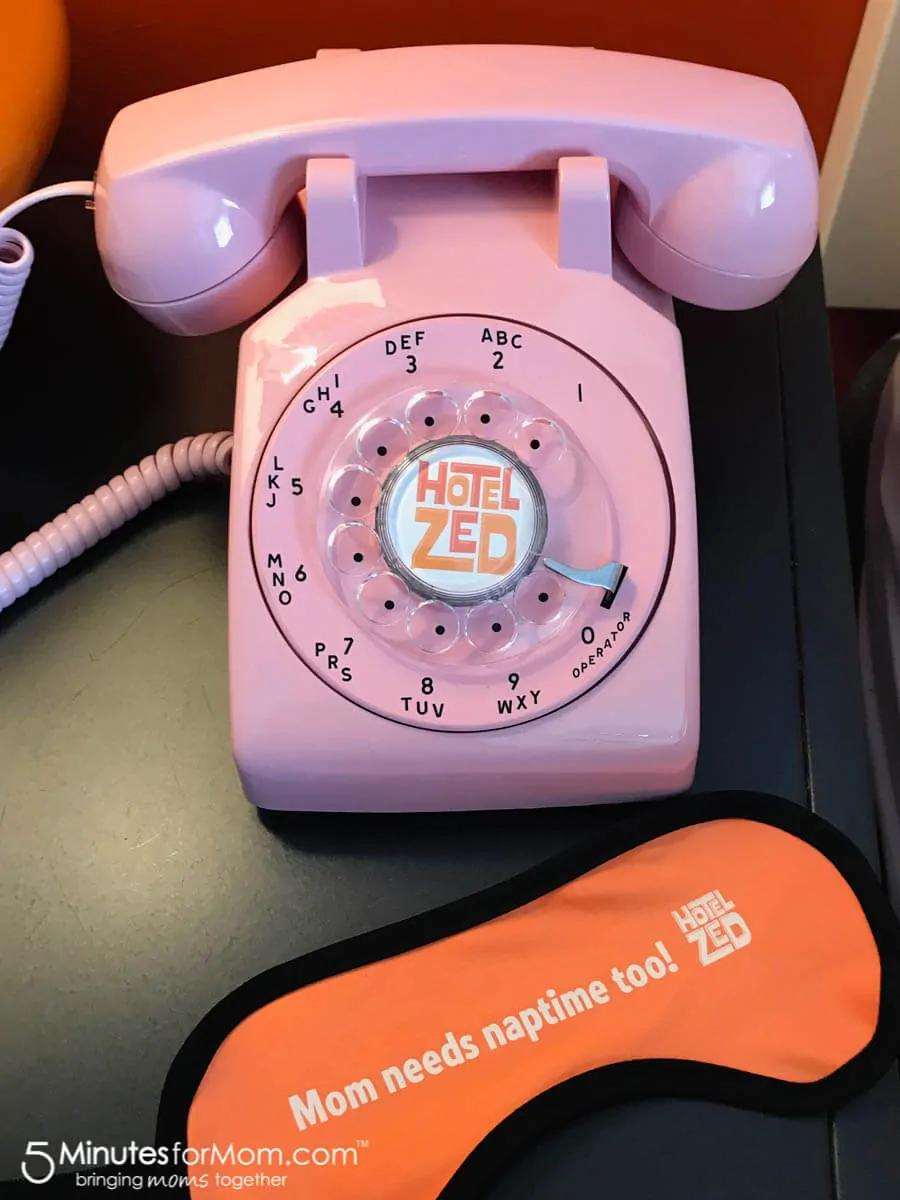 Hotel Zed Rotary Dial Phone