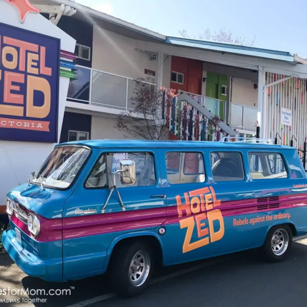 Hotel Zed – A Funky, Family Friendly Hotel in Victoria that Won’t Break Your Budget