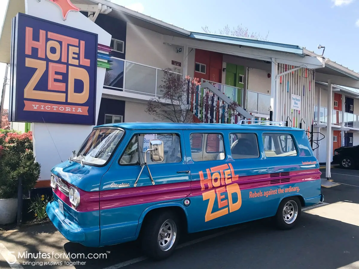 Hotel Zed – A Totally Fun, Family Friendly Hotel in Victoria that Won’t Break Your Budget