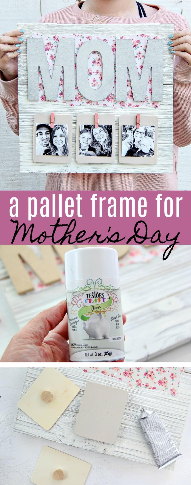 mother's day picture frame ideas