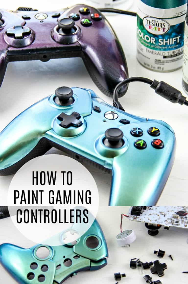 How to Paint Gaming Controllers DIY Customized Video Game Controller