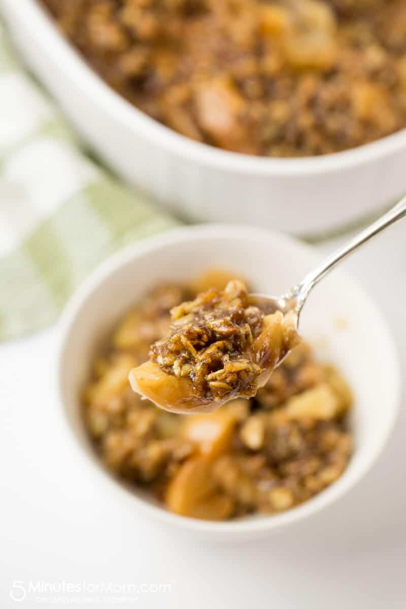 Instant Pot Apple Crisp-0389 - 5 Minutes for Mom