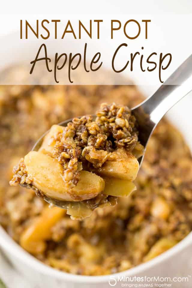 Instant Pot Apple Crisp Recipe that is Ready in Minutes