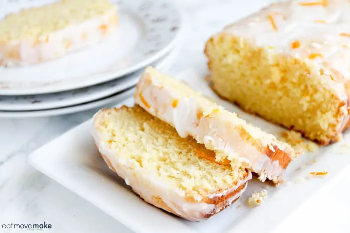 Orange Lemon Pound Cake from Eat Move Make