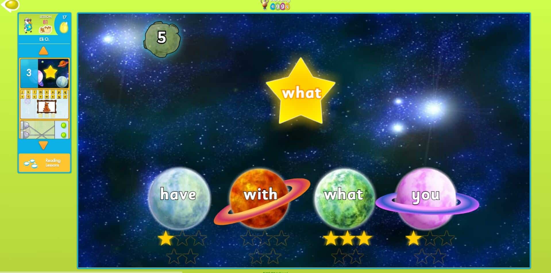 Reading eggs app 2 5 minutes for mom