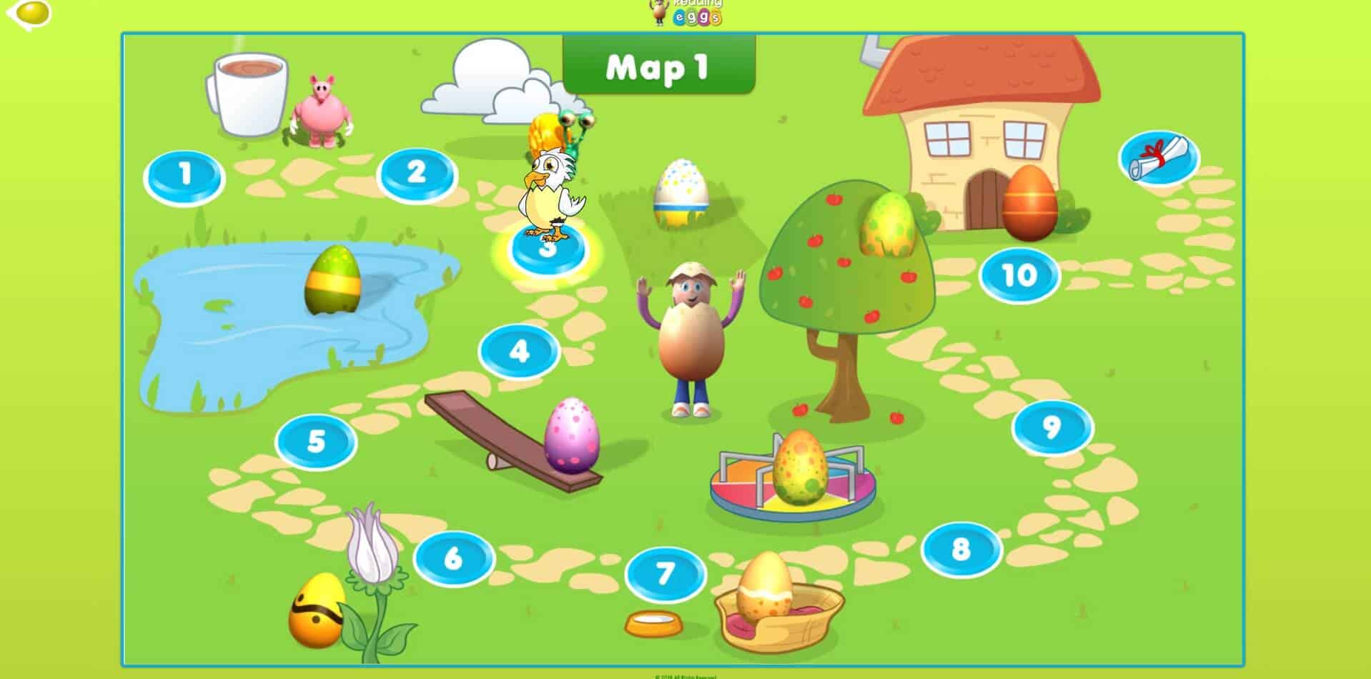 Reading eggs app 4 5 minutes for mom