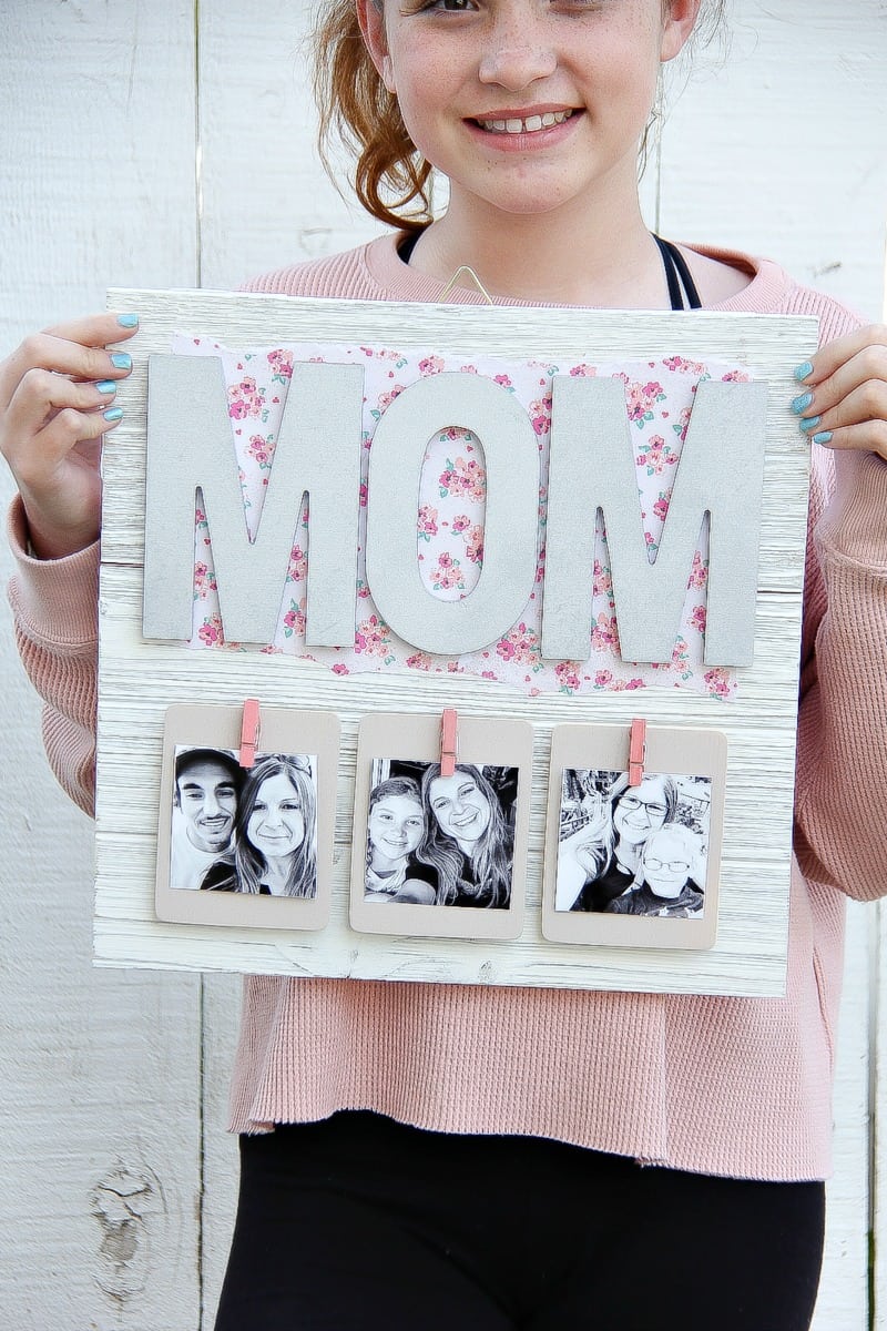 Creative Mother's Day Gift DIY Pallet Picture Frame