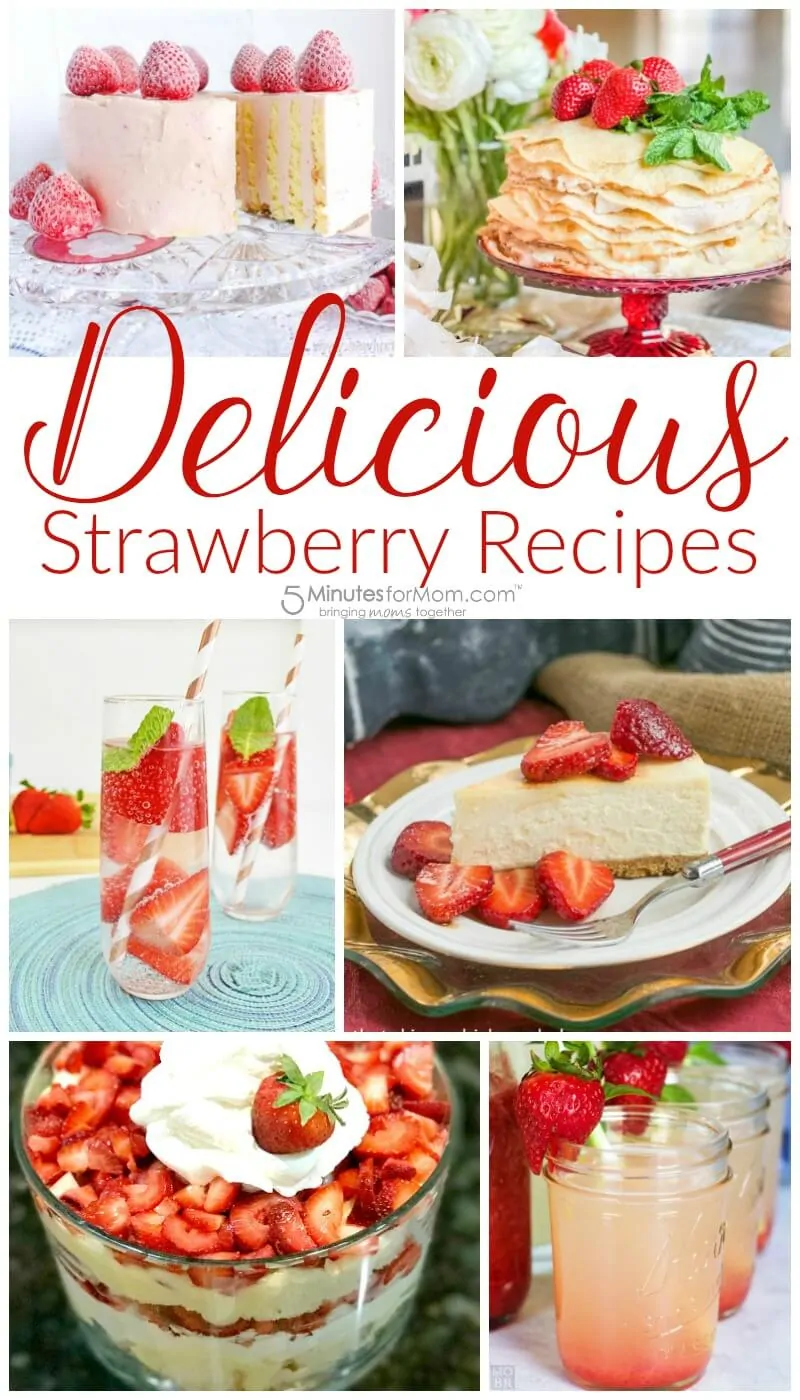 Sweet Strawberry Recipes - Delicious Strawberry Treats