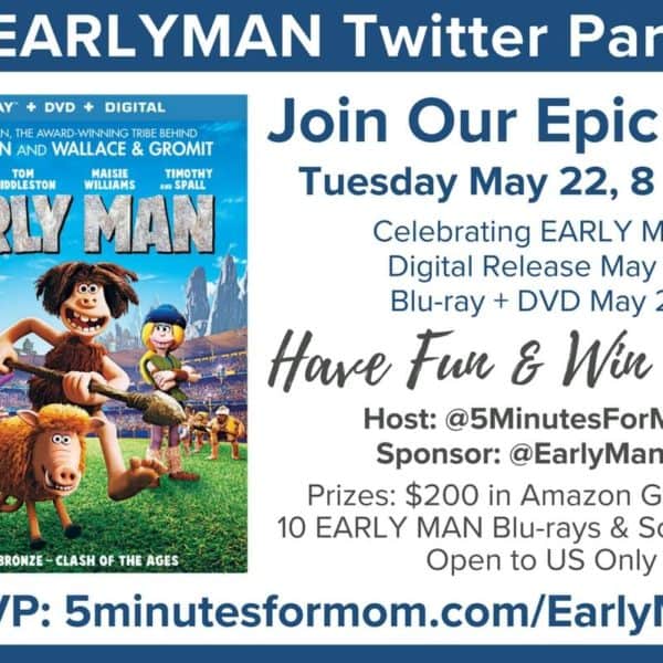 Join Us For An Epic #EARLYMAN Twitter Party – May 22, 8pm ET #ad