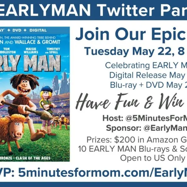 Join Us For An Epic #EARLYMAN Twitter Party – May 22, 8pm ET #ad