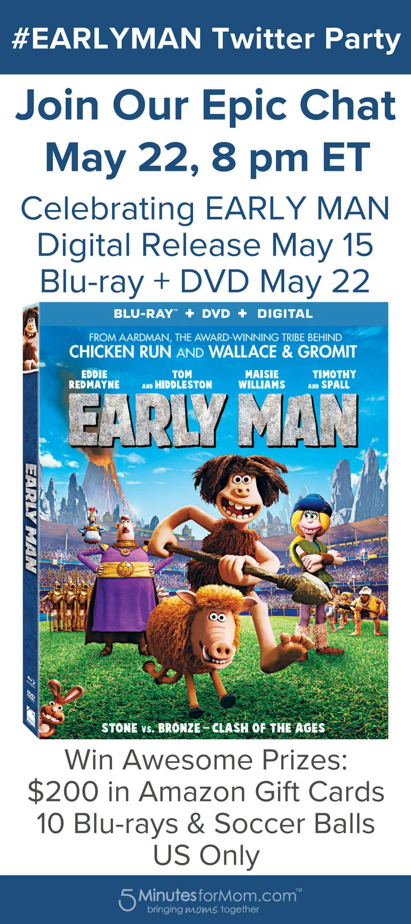 EarlyMan Twitter Party - Join Our Epic Chat