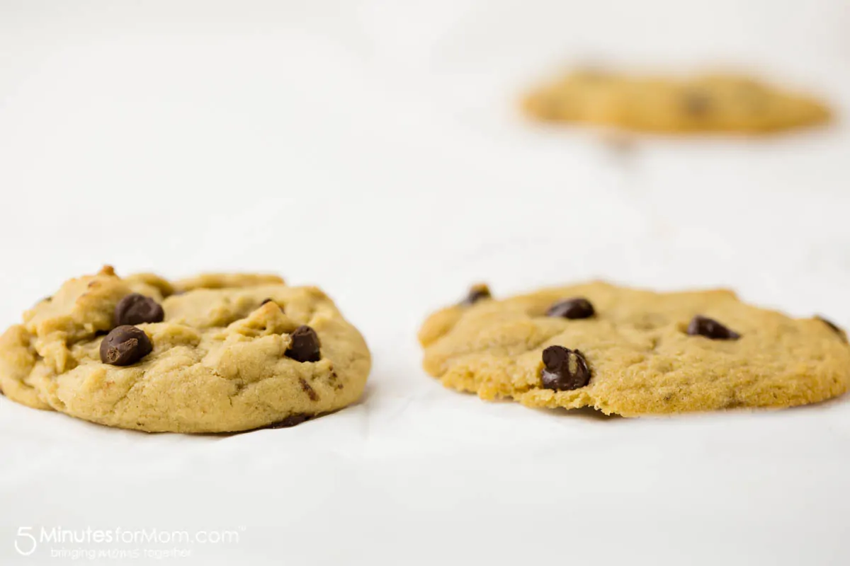 chill your cookie dough for taller less spread out cookies