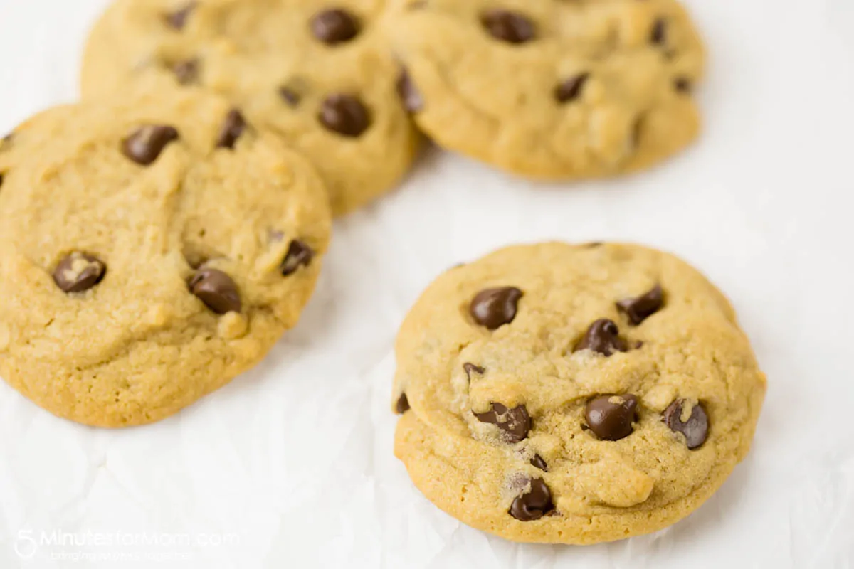 Soft and Chewy Chocolate Chip Cookies