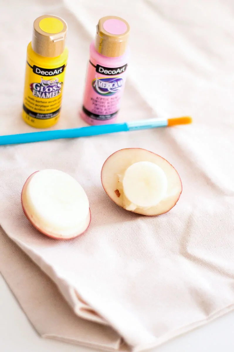 DIY Potato Stamps