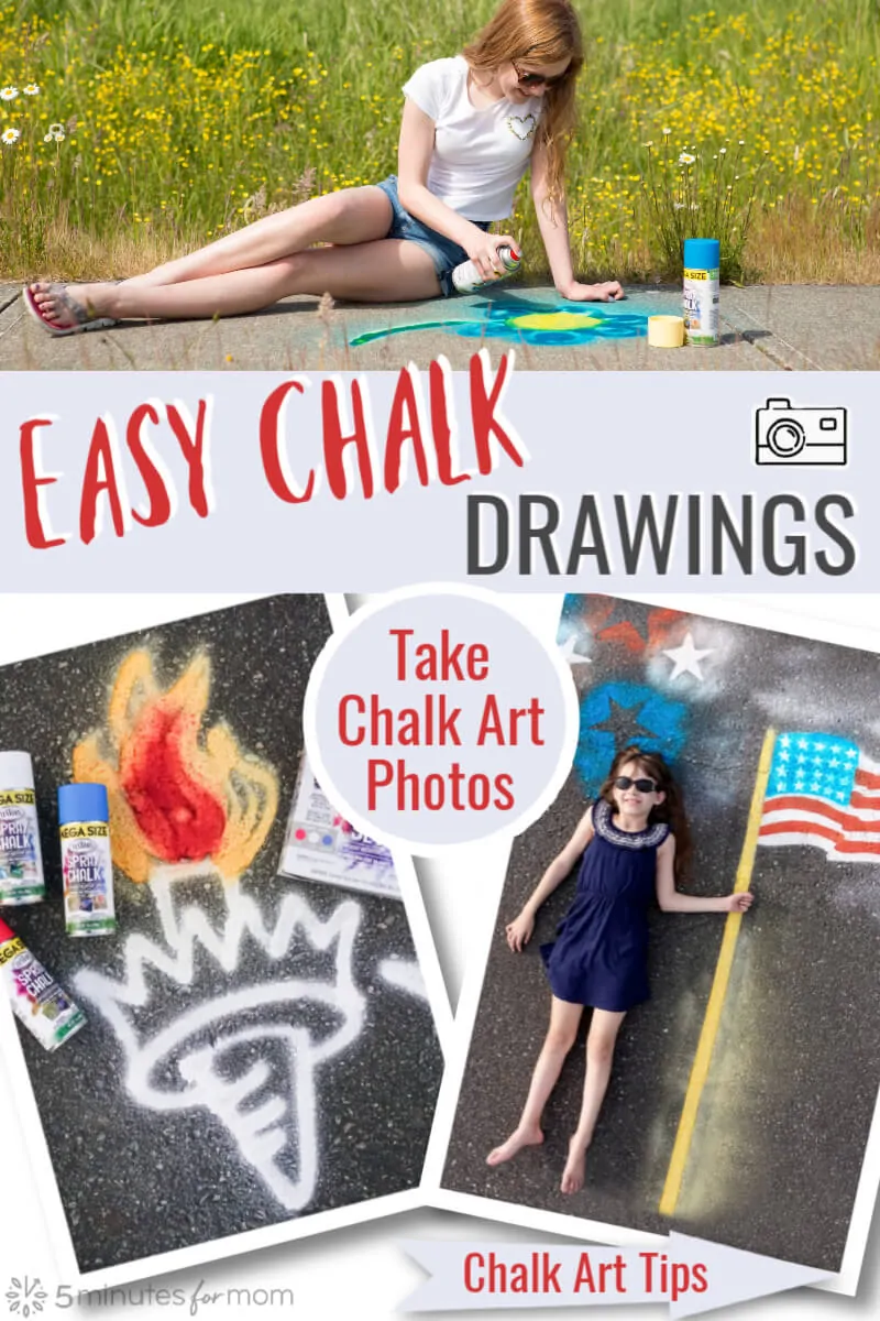 Easy Chalk Drawings