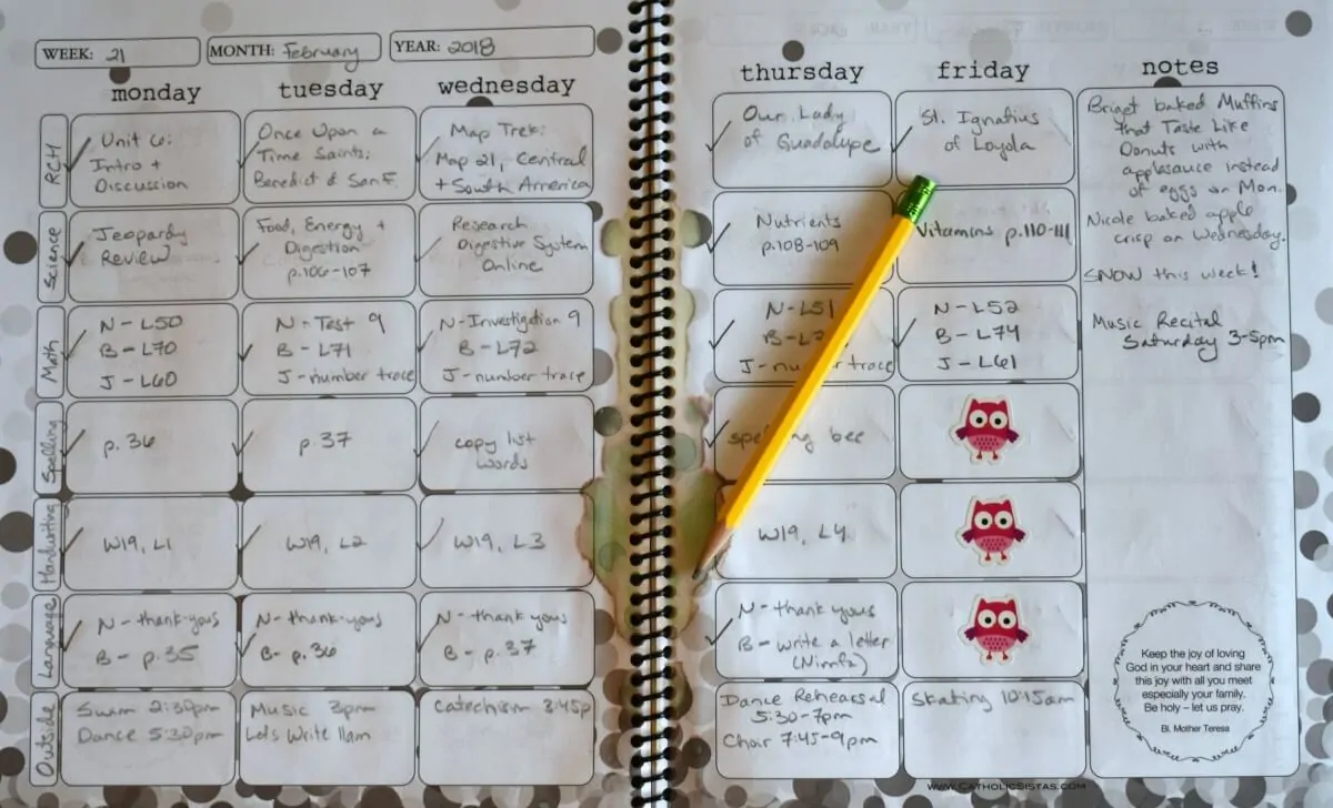 Homeschooling Planner