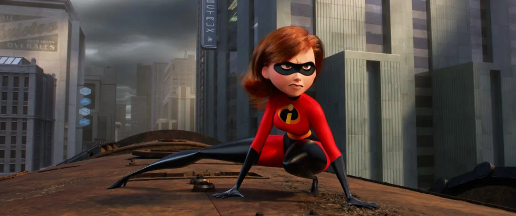 Incredibles 2 - Helen Parr Elastigirl On Train