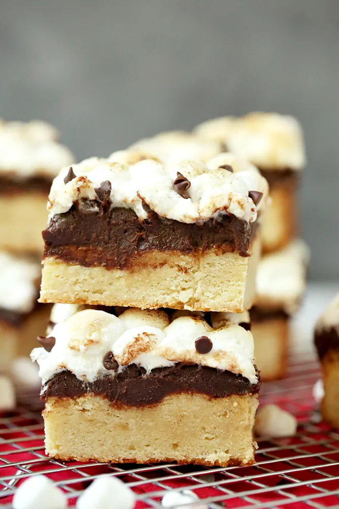 S'mores Blondies Recipe