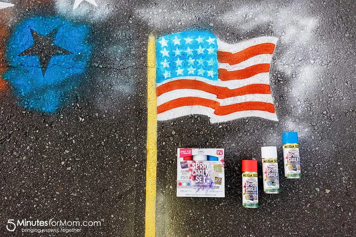 How To Use Testors Patriotic Spray Chalk