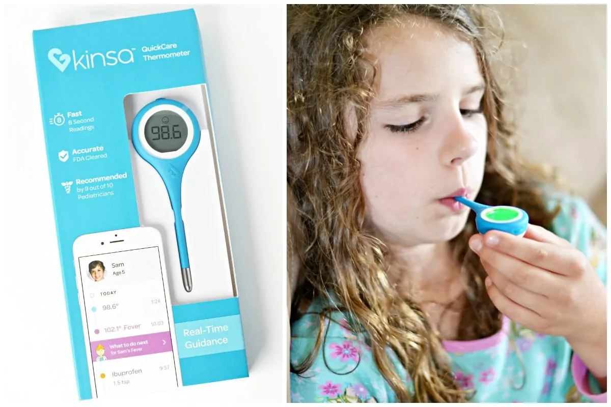 Using the Kinsa QuickCare Thermometer