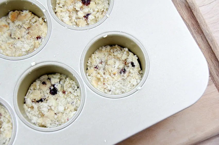 White Chocolate Cranberry Mini Cheesecake