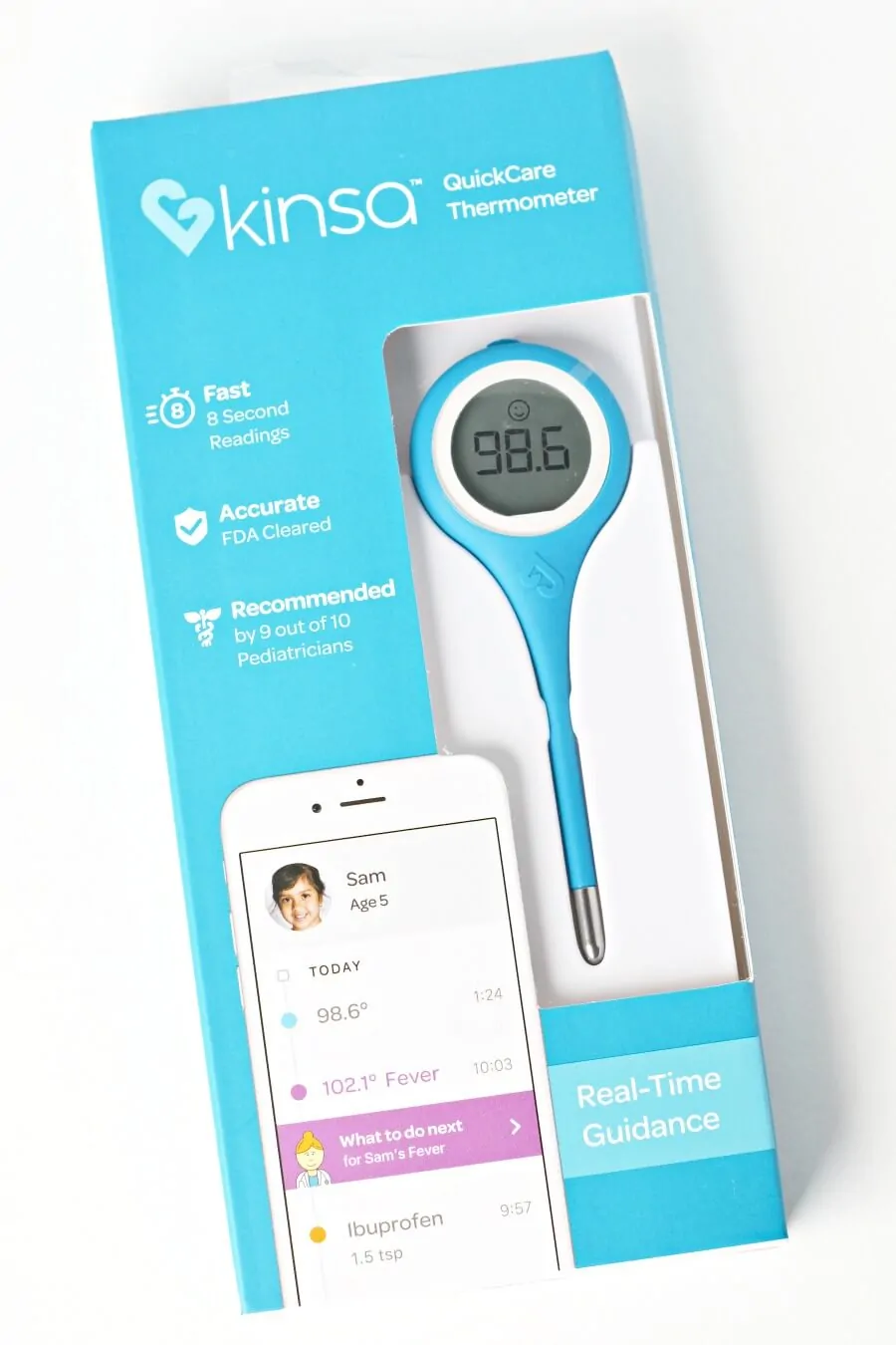 Kinsa Thermometer and App