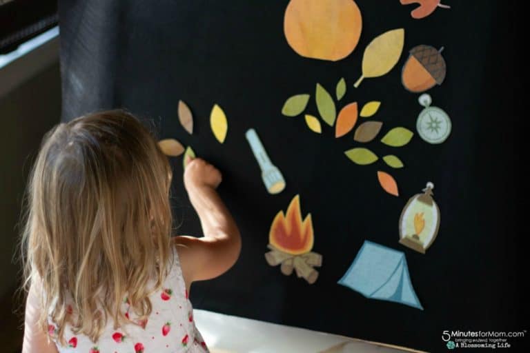 DIY Felt Board with Creative Felt Piece Ideas