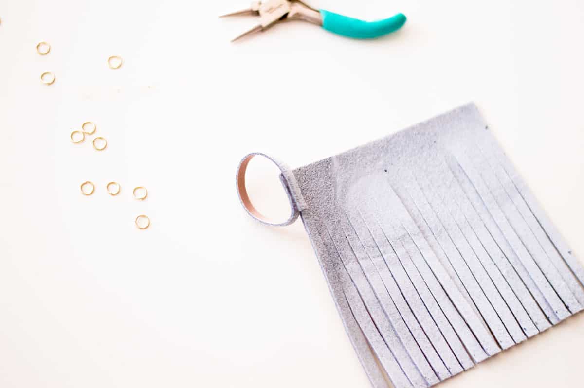 Making a DIY Tassel Keychain