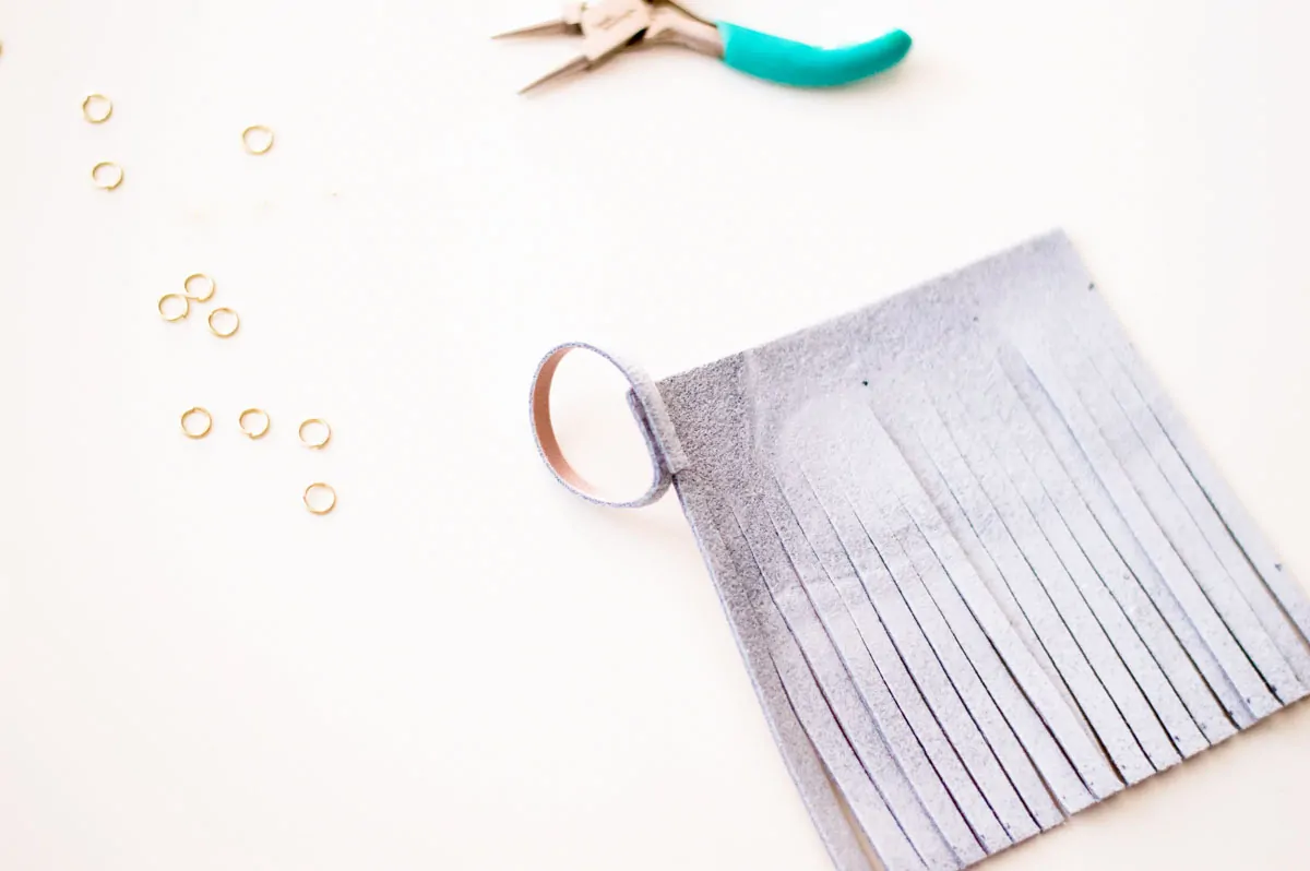 Making a DIY Tassel Keychain