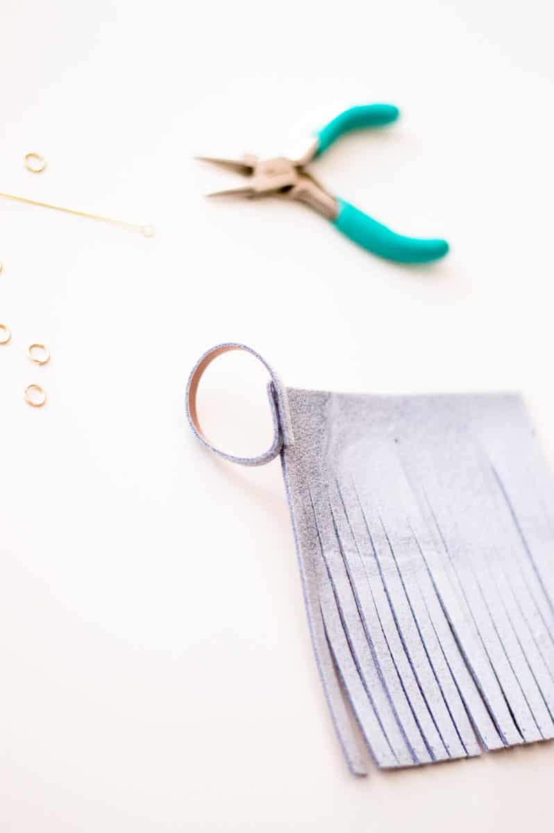 Making a DIY Tassel Keychain