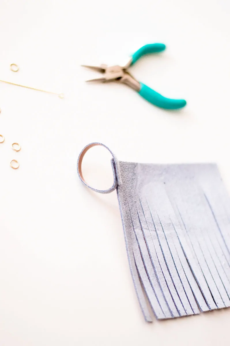 Making a DIY Tassel Keychain