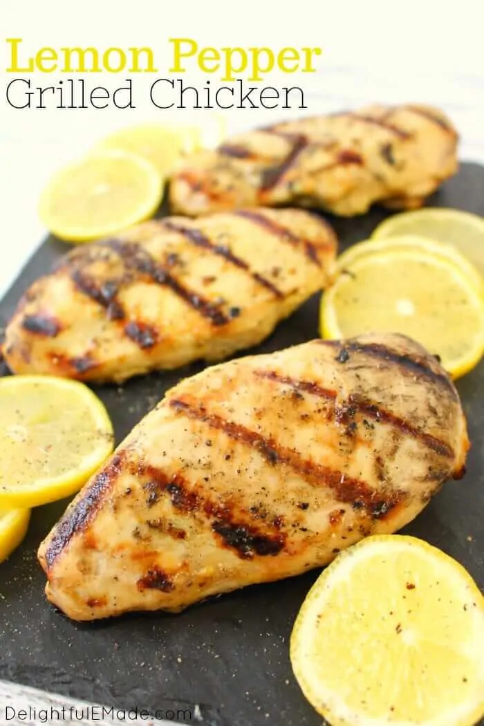 Lemon Pepper Grilled Chicken