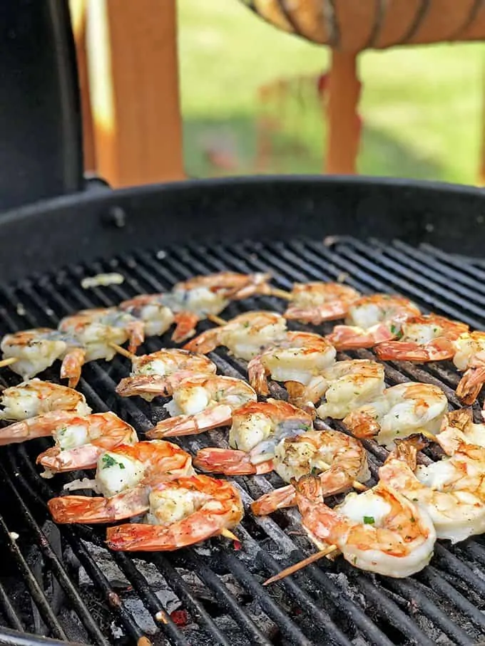 Greek Style Grilled Shrimp from Platter Talk