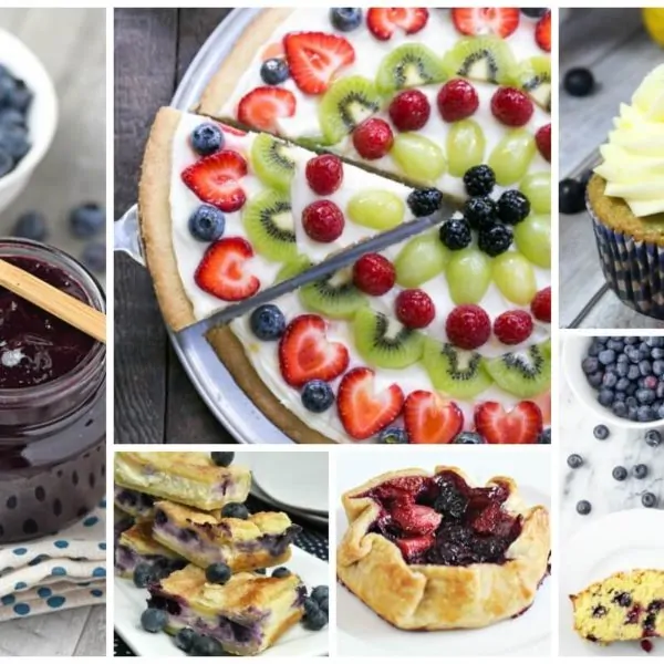 Sweet Blueberry Recipes and our Delicious Dishes Recipe Party