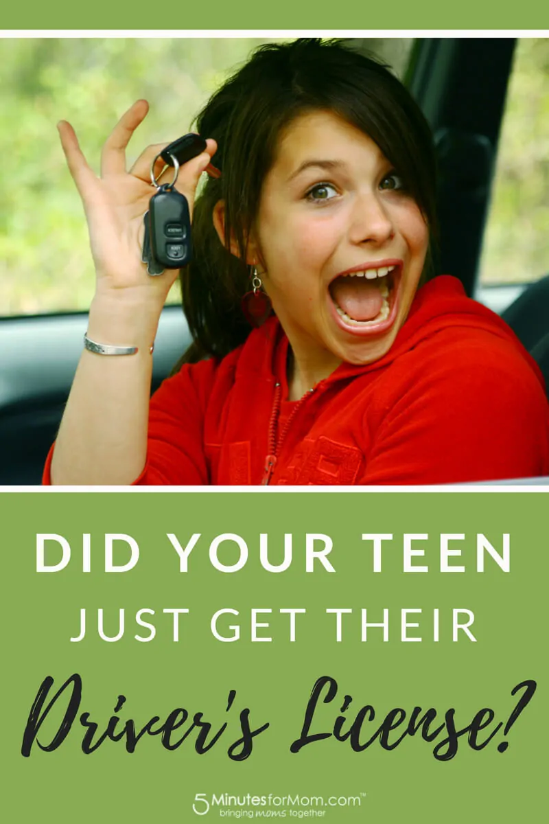 Did Your Teen Get Their Drivers License